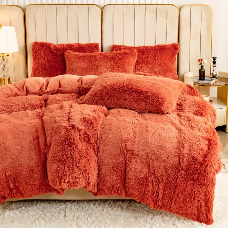 Quilt Cover Set | Wrinkle-Resistant | Soft Cozy Warmth | Polyester