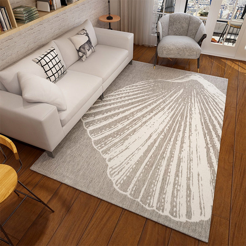 Relaxing Living Room Rug Multi Color Geometric Pattern Area Carpet Polypropylene Non-Slip Backing Washable Area Rug Light Blue Clearhalo 'Area Rug' 'Modern' 'Rugs' Rug' 2463769