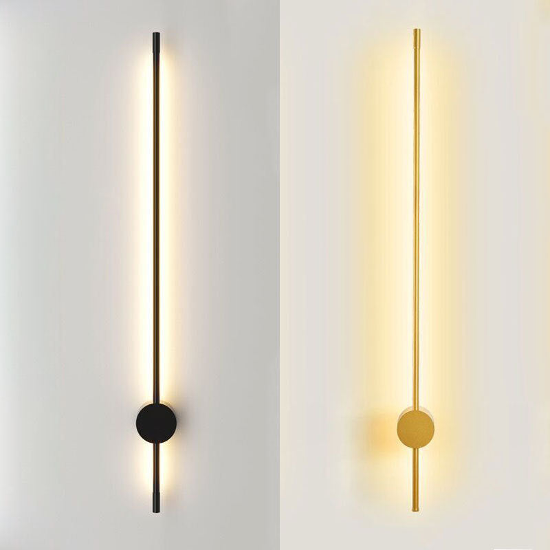 Slim Rod Taavita Lamp Aluminium Minimalistic LED Wall Lamp Lighting Treatment for Interiors