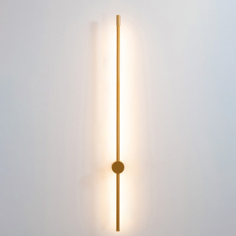 Slim Rod Stairs Sconce Lamp Aluminum Minimalist LED Wall Mounted Lighting Fixture Clearhalo 'Cast Iron' 'Glass' 'Industrial' 'Modern wall lights' 'Modern' 'Tiffany' 'Traditional wall lights' 'Wall Lamps & Sconces' 'Wall Lights' Lighting' 2466404