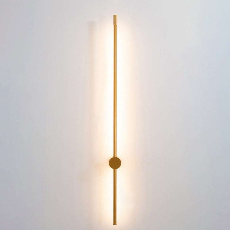 Slim Rod Stairs Sconce Lamp Aluminum Minimalist LED Wall Mounted Lighting Fixture Clearhalo 'Cast Iron' 'Glass' 'Industrial' 'Modern wall lights' 'Modern' 'Tiffany' 'Traditional wall lights' 'Wall Lamps & Sconces' 'Wall Lights' Lighting' 2466391