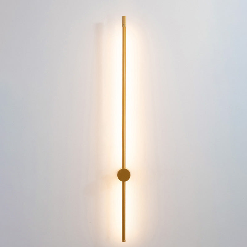 Slim Rod Stairs Sconce Lamp Aluminum Minimalist LED Wall Mounted Lighting Fixture Clearhalo 'Cast Iron' 'Glass' 'Industrial' 'Modern wall lights' 'Modern' 'Tiffany' 'Traditional wall lights' 'Wall Lamps & Sconces' 'Wall Lights' Lighting' 2466387