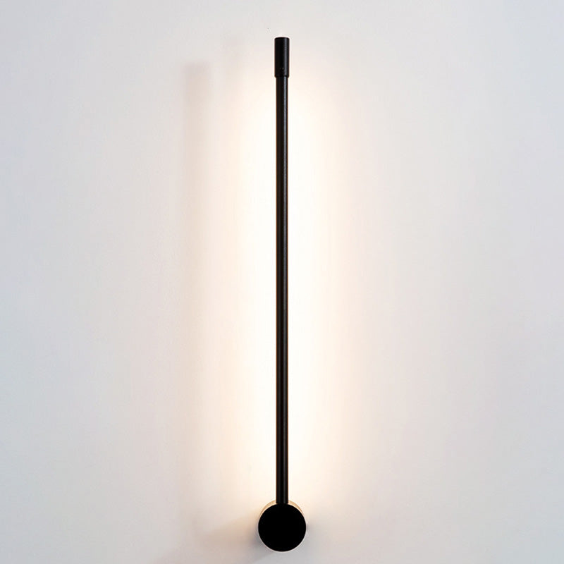 Slim Rod Stairs Sconce Lamp Aluminum Minimalist LED Wall Mounted Lighting Fixture Clearhalo 'Cast Iron' 'Glass' 'Industrial' 'Modern wall lights' 'Modern' 'Tiffany' 'Traditional wall lights' 'Wall Lamps & Sconces' 'Wall Lights' Lighting' 2466396