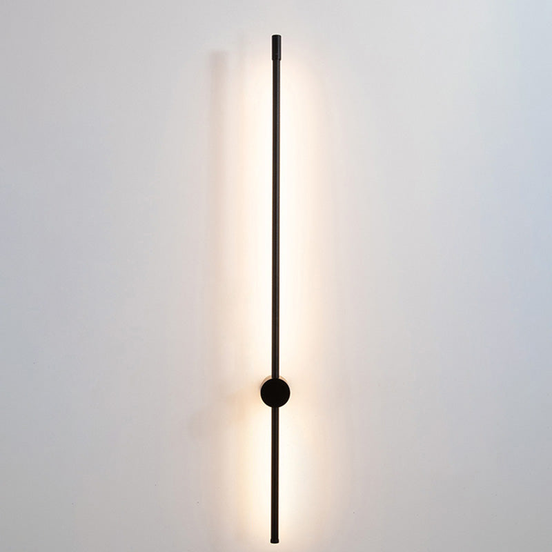 Slim Rod Stairs Sconce Lamp Aluminum Minimalist LED Wall Mounted Lighting Fixture Clearhalo 'Cast Iron' 'Glass' 'Industrial' 'Modern wall lights' 'Modern' 'Tiffany' 'Traditional wall lights' 'Wall Lamps & Sconces' 'Wall Lights' Lighting' 2466390