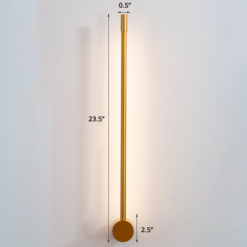 Slim Rod Taavita Lamp Aluminium Minimalistic LED Wall Lamp Lighting Treatment for Interiors