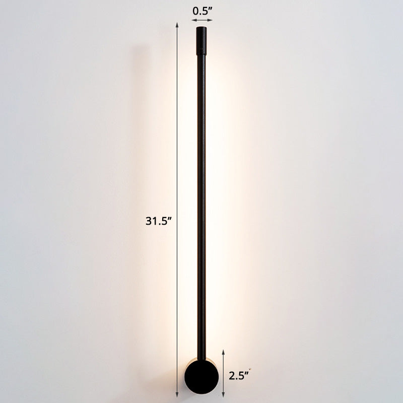 Slim Rod Taavita Lamp Aluminium Minimalistic LED Wall Lamp Lighting Treatment for Interiors