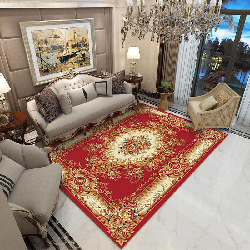 Multicolored Plaid Patterned Area Carpet Rug Cotton Blend Non-Slip Pet Friendly Indoor Rug for Living Room by Taavita