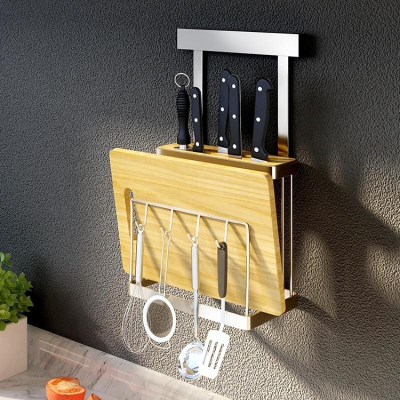 Taavita Wall-Mounted Kitchen Utensil Storage Racks - 8 Unique Racks for Organizing Utensils and More