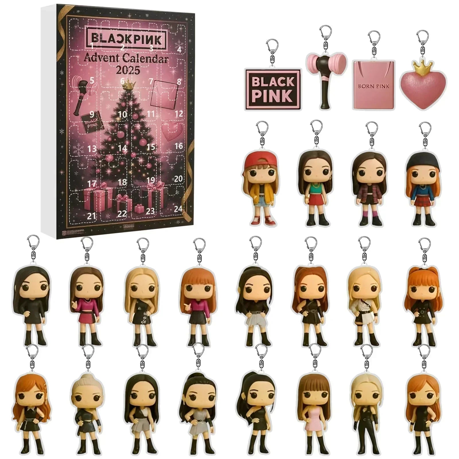 Holiday Countdown Calendar with Exclusive Collectible Dolls
