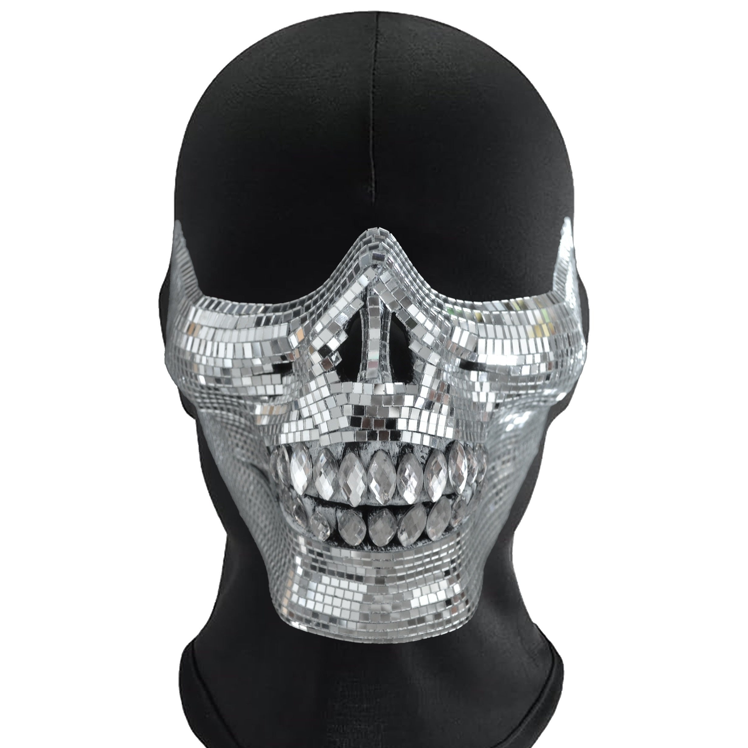 Halloween Half-Face Masquerade Mask Lightweight Plastic Party Accessory