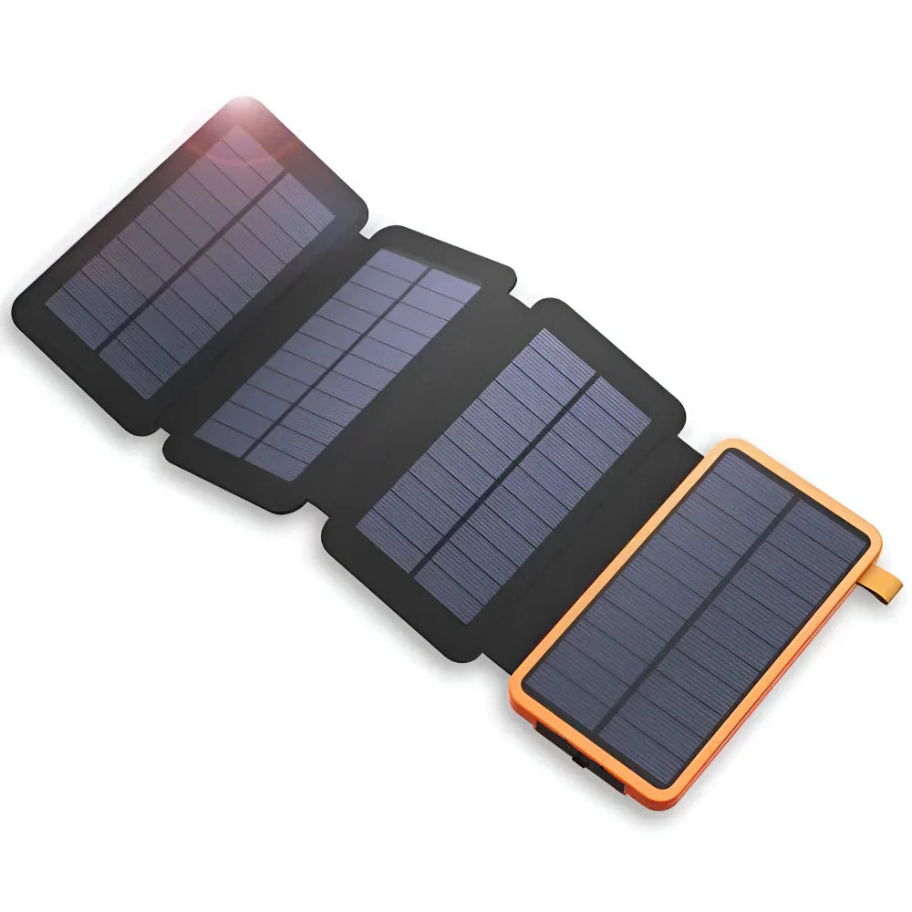 Portable Solar Charging Bank for Outdoor Adventures