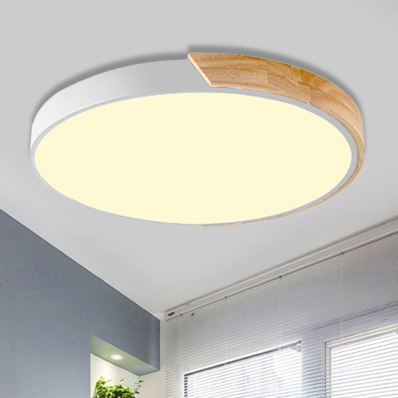 Taavita Circle Flushmount Ceiling Light Acrylic LED Ceiling Lamp for Kindergarten