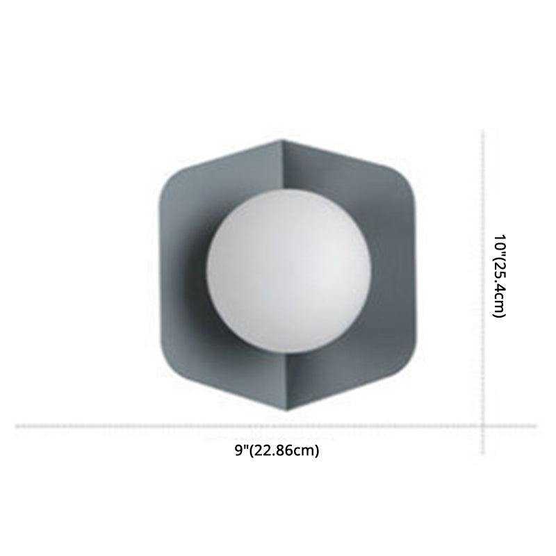 Transform Metal Candle Holder in Interior Decoration Nordic Modern Style LED Light and Art Deco Wall Lamp