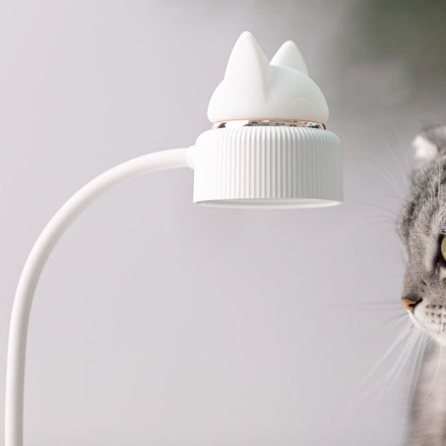 PurrfectGlow Clip-On LED Lamp for Cozy Workspaces