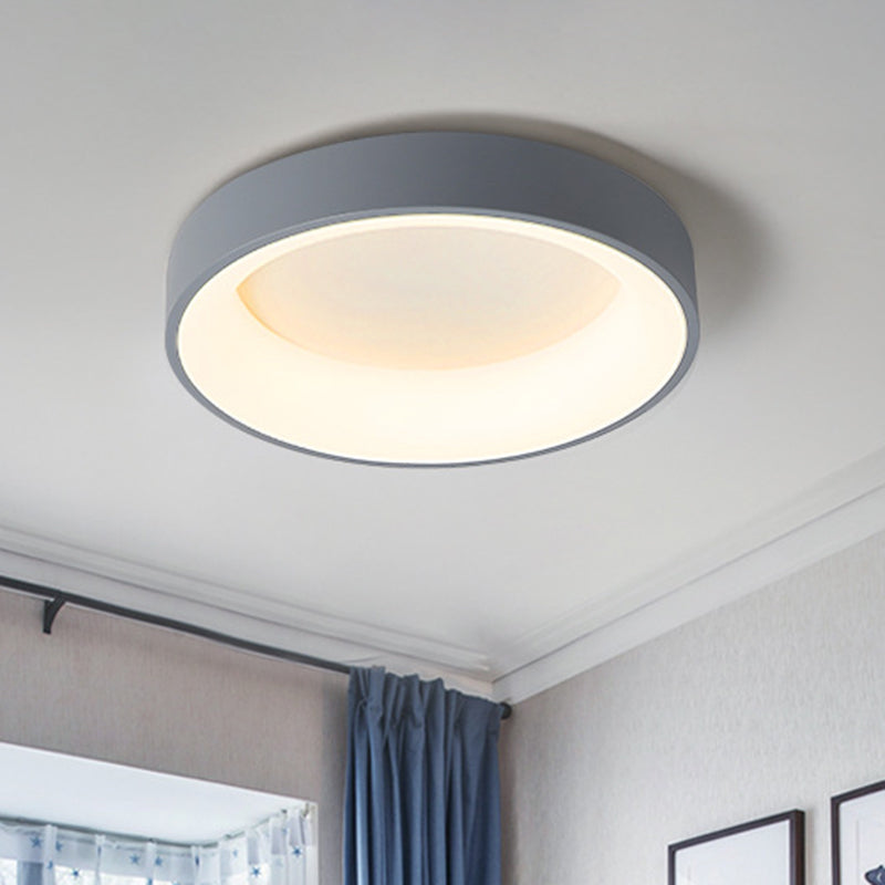 Modern Style Circle Flushmount Ceiling Lighting Acrylic Bedroom Close to Ceiling Fixture by Taavita
