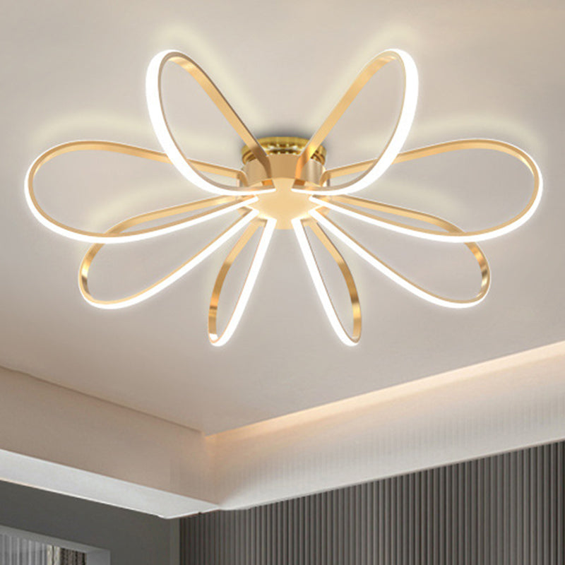 Modern LED Taavita Acrylic Flush Mount Ceiling Light Fixture