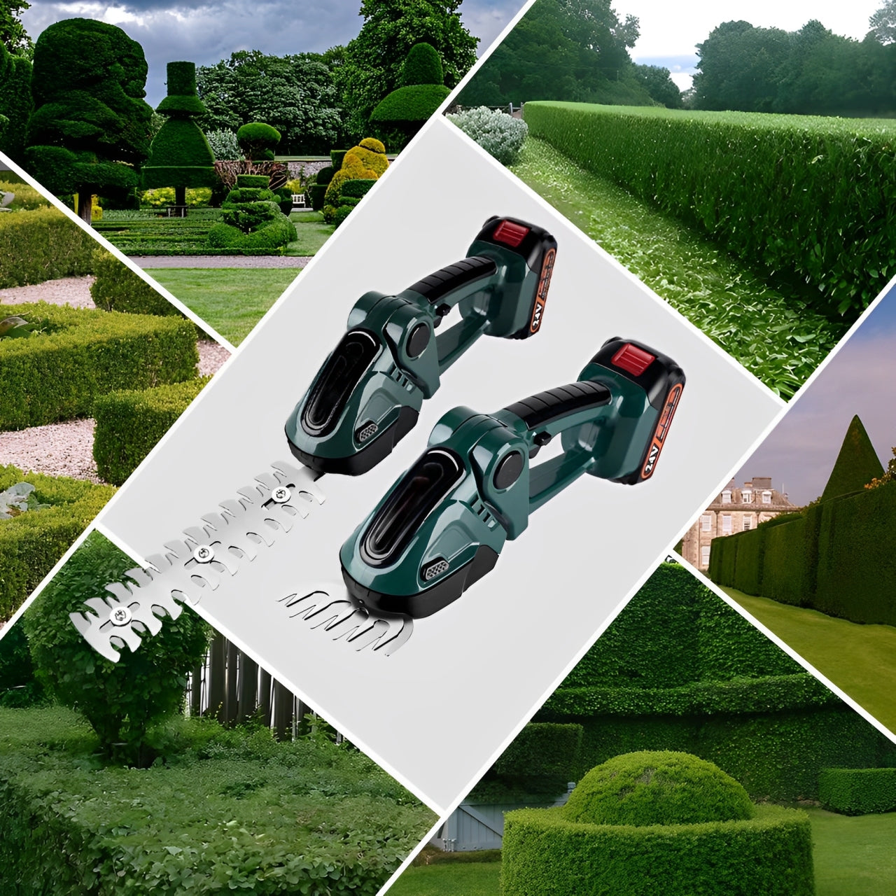 Battery-Powered Hedge Clipper