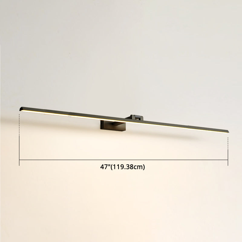 Taavita LED - Modern Minimalist Metal Vanity Lights - Single Vanity Light in Various Sizes (16", 23.5", 31.5", 39", 47")