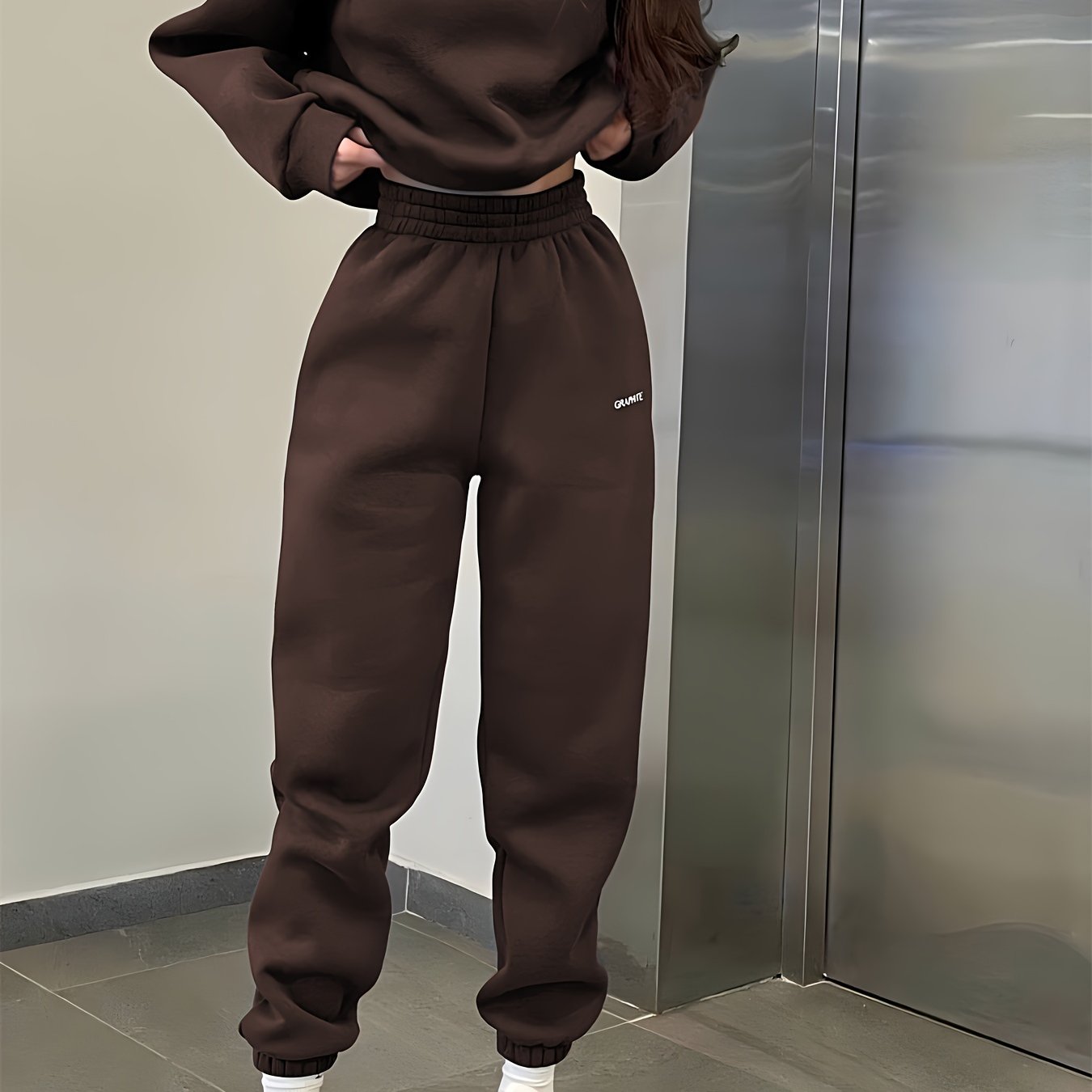 Women's Tracksuit Set | Stretchy Fit | All-Season Comfort | Polyester