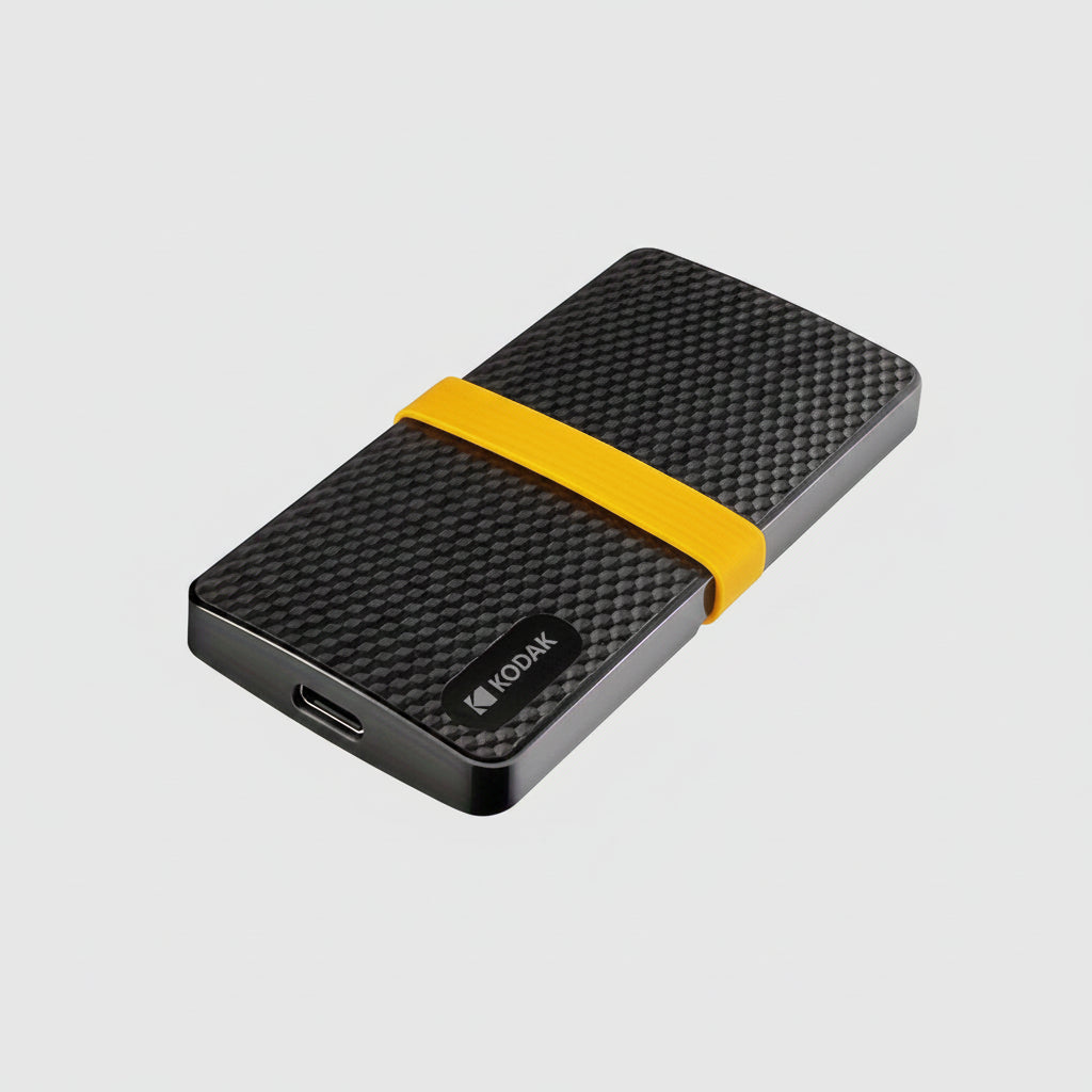Slim USB-C Portable SSD for Effortless Tablet Storage
