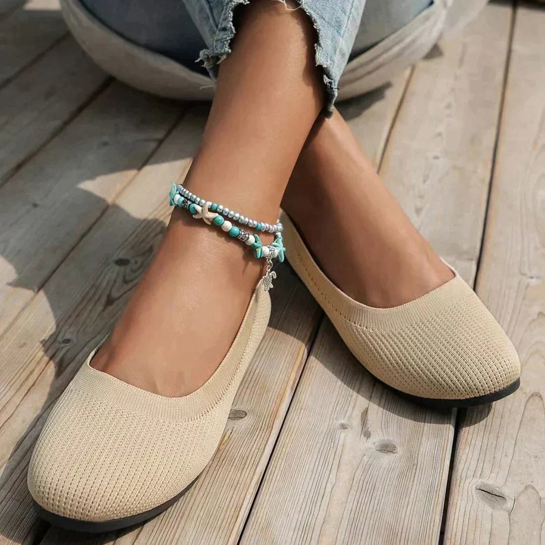Women's Slip-On Orthopedic Shoes | Breathable Knit & Arch Support | Slip-Resistant Sole | Comfortable All-Day Wear