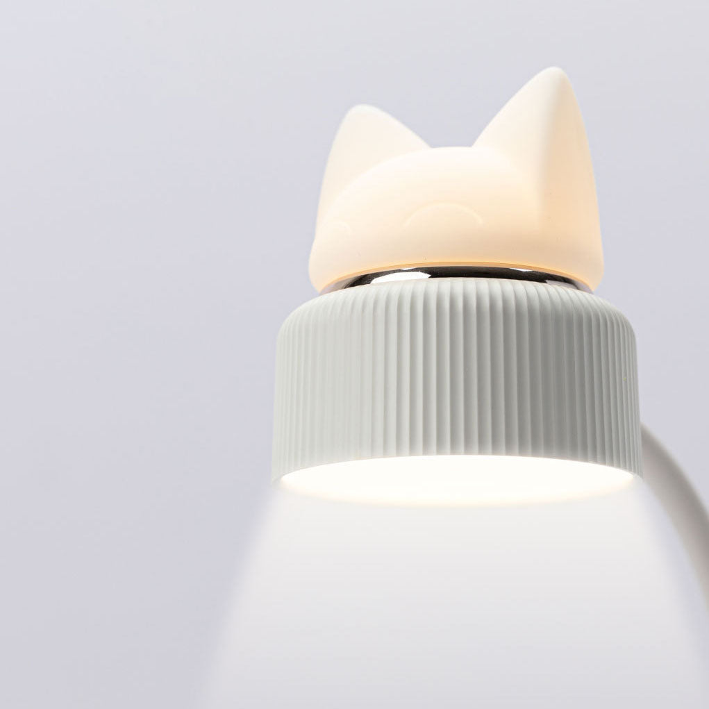 PurrfectGlow Clip-On LED Lamp for Cozy Workspaces