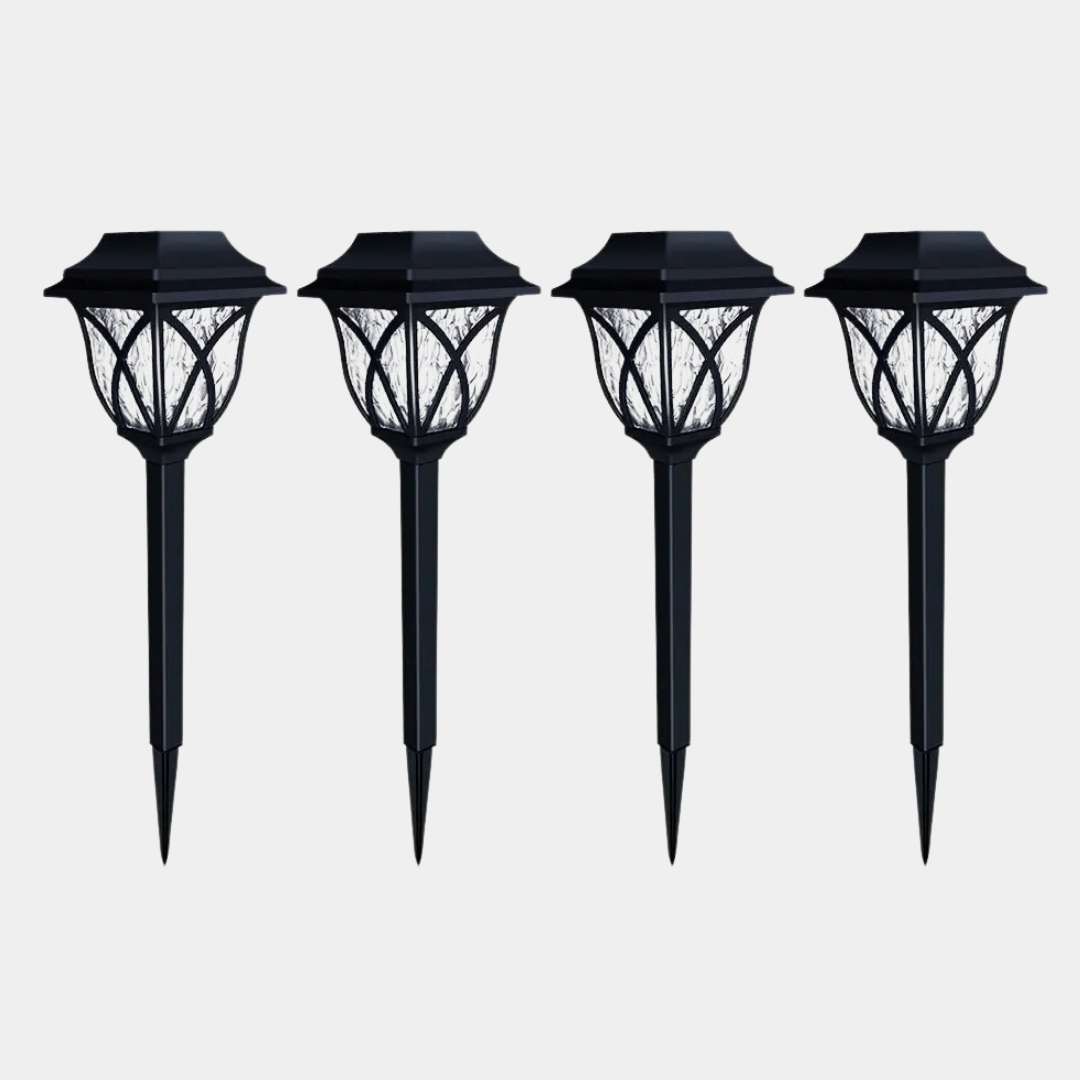Taavita Solar LED Garden Lamp | Wireless Solar LED Garden Spotlight Set