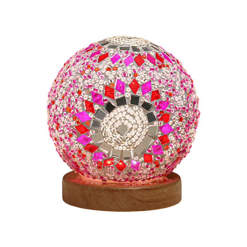 ChromaGlow Mosaic LED Table Lamp for Inviting Ambiance