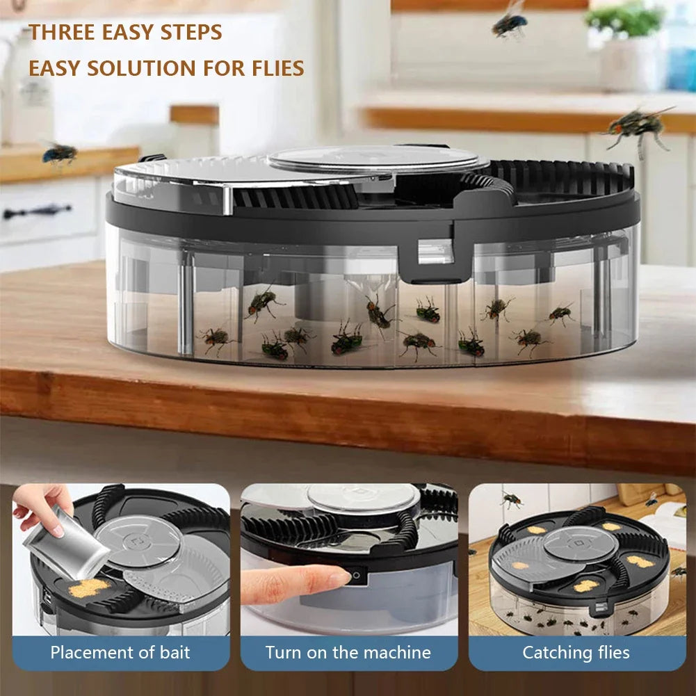 SmartFly Eliminator: Rechargeable Pest Control Solution