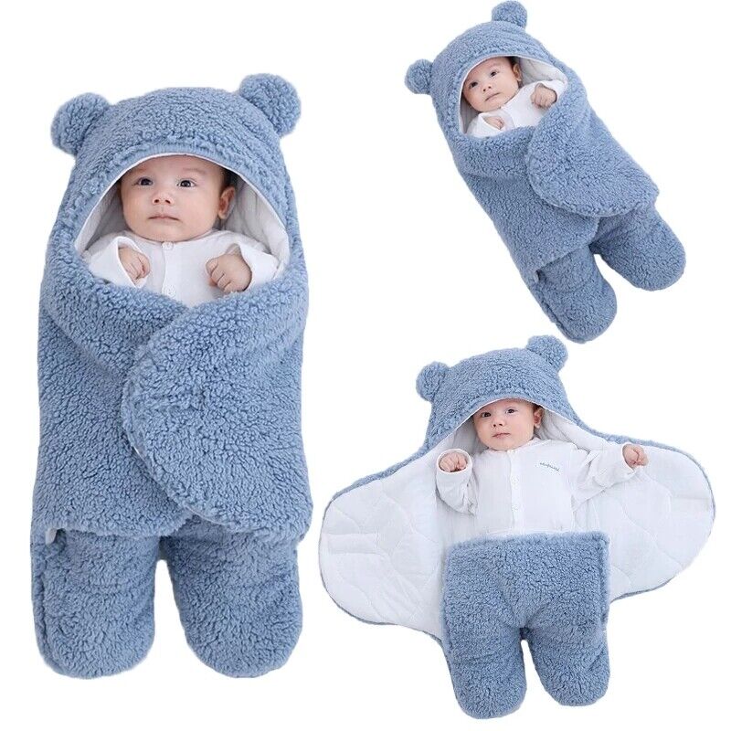 Cozy Infant Swaddle Wrap for Peaceful Sleeping