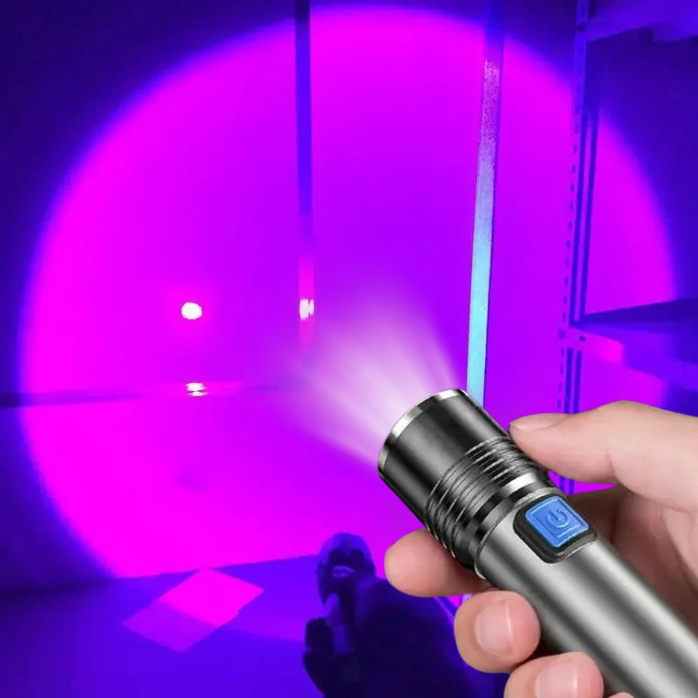 Portable UV Blacklight Flashlight for Detecting Urine