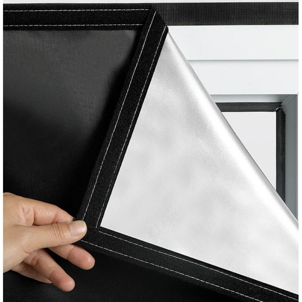 Blackout Window Shade - Adhesive Sun Blocker for Light Control