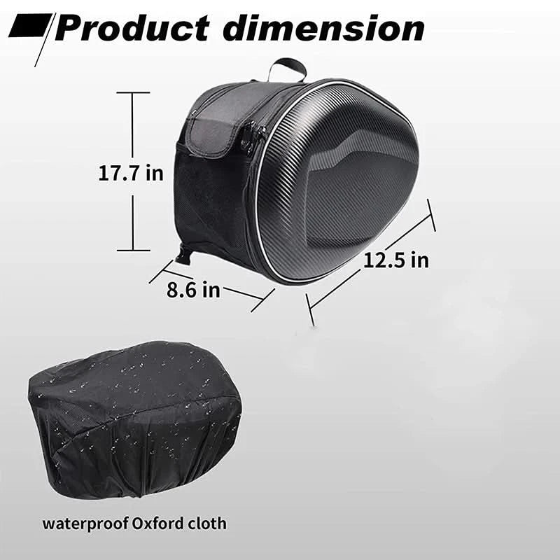 AquaShield Pro Motorcycle Saddlebags for All-Weather Adventures