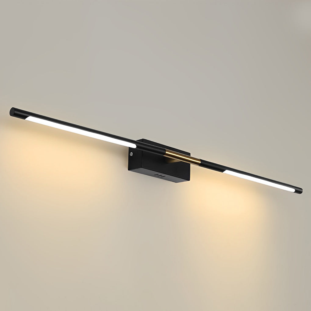 23.6''/39.4'' Linear LED Bath Light Bar - Wall Mounted Vanity Light with Taavita Finish and Acrylic Shade