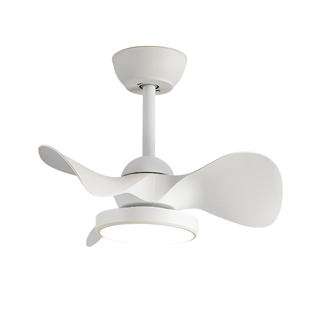 3 Blades Silent LED Dimmable Ceiling Fan Light with Remote Inverter Nordic Taavita
