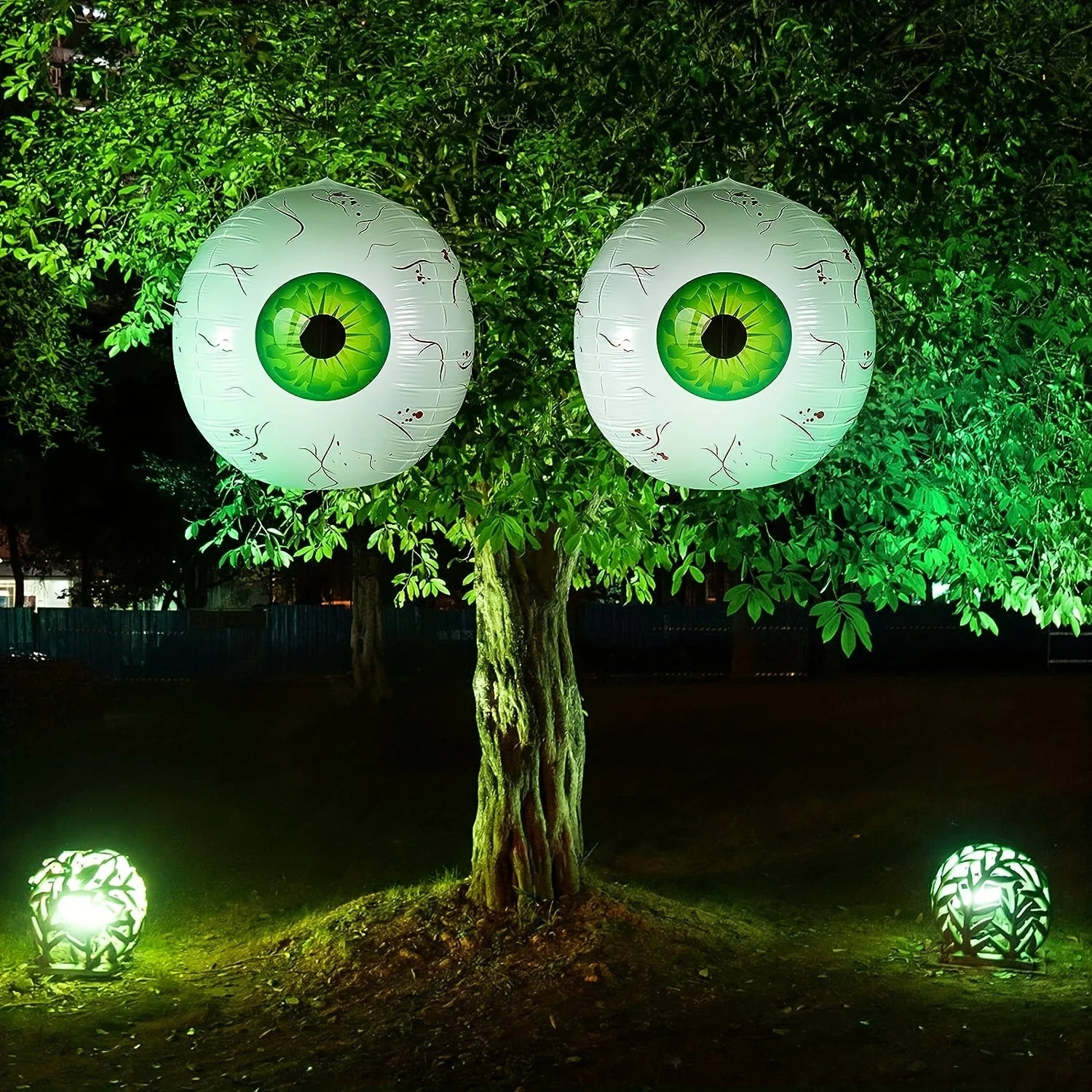 Spooky Halloween Eyeball Balloon - Creepy Party Decoration