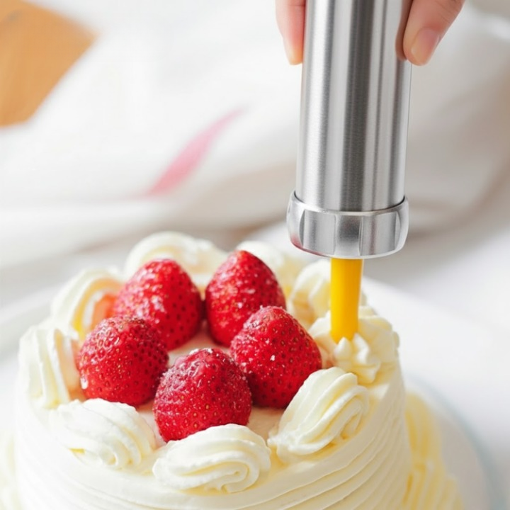 Premium Cookie Press with Customizable Stencils