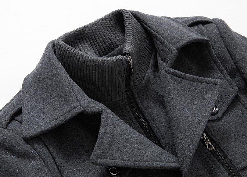 Elysian Luxe Wool Blend Jacket and Coat Set