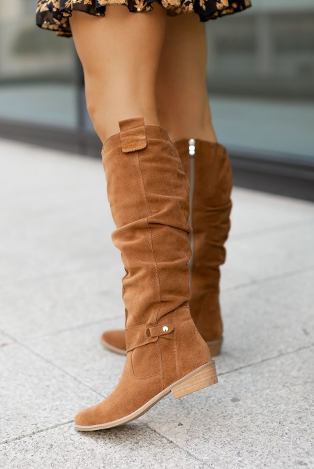 Women’s Knee-High Boots | Mid-Heel & Cushioning Insole | Premium Material & Non-Slip Sole | Comfortable Fit