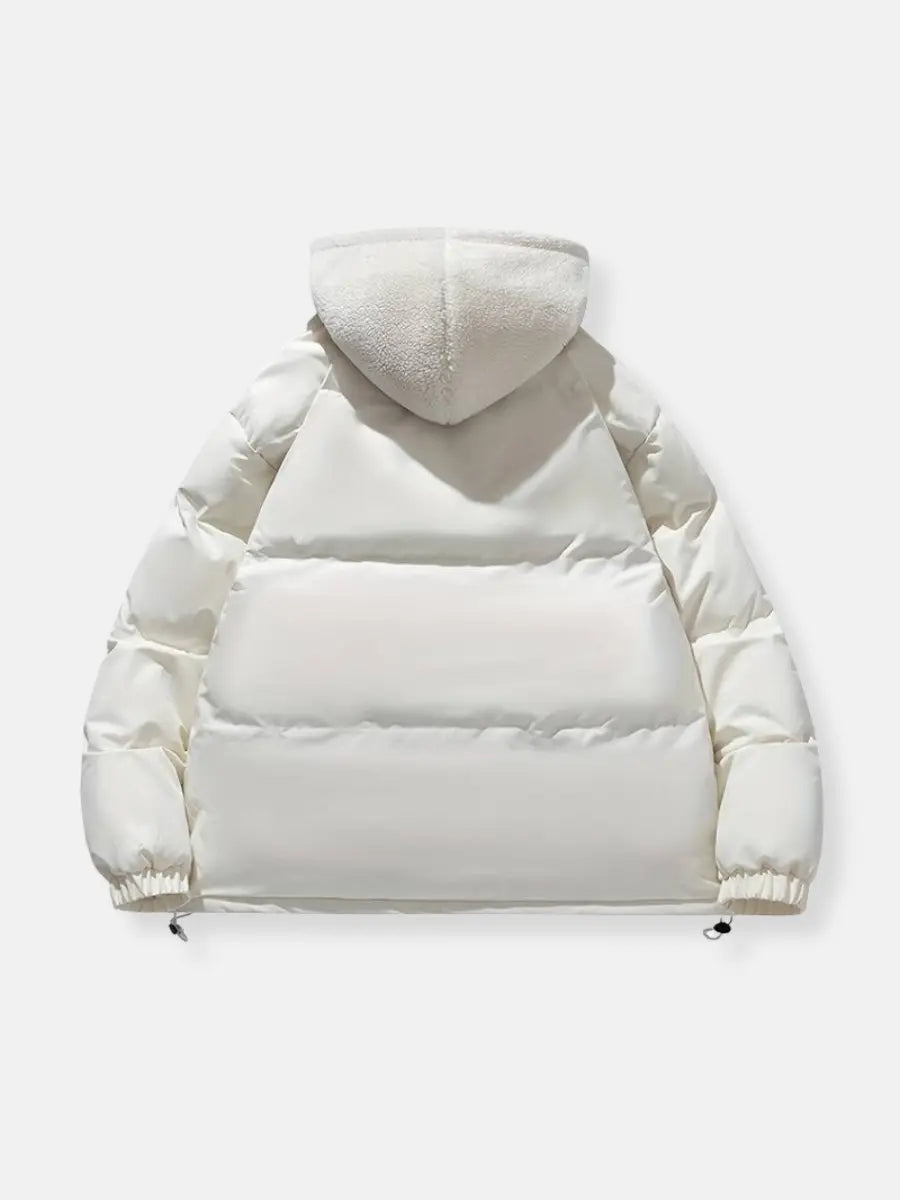Winter Jacket | Quilted | Adjustable Hood Warmth | Fleece Lining