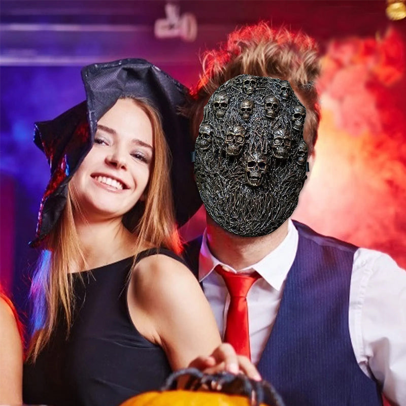 Realistic Halloween Skull Mask Soft Breathable Comfort