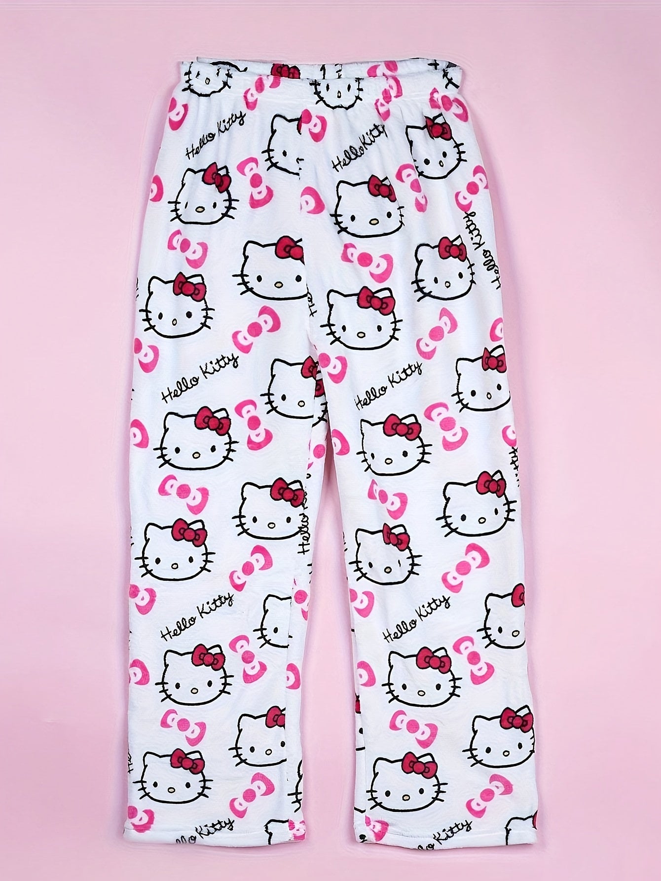 Flannel Sleep Pants | Cartoon Print | Warm and Cozy Comfort | Polyester