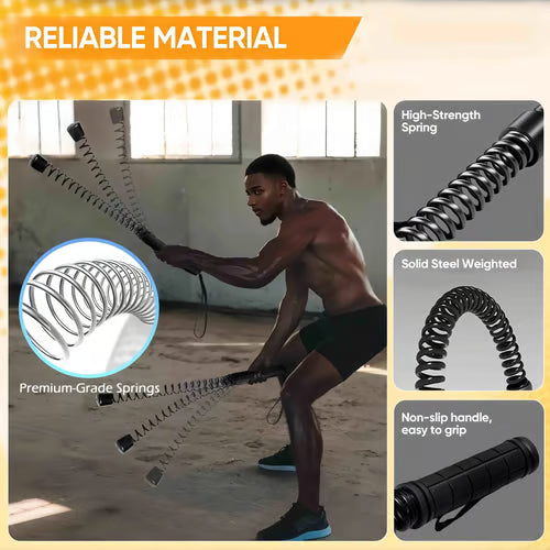 Dynamic Resistance Ropes for Home Workouts