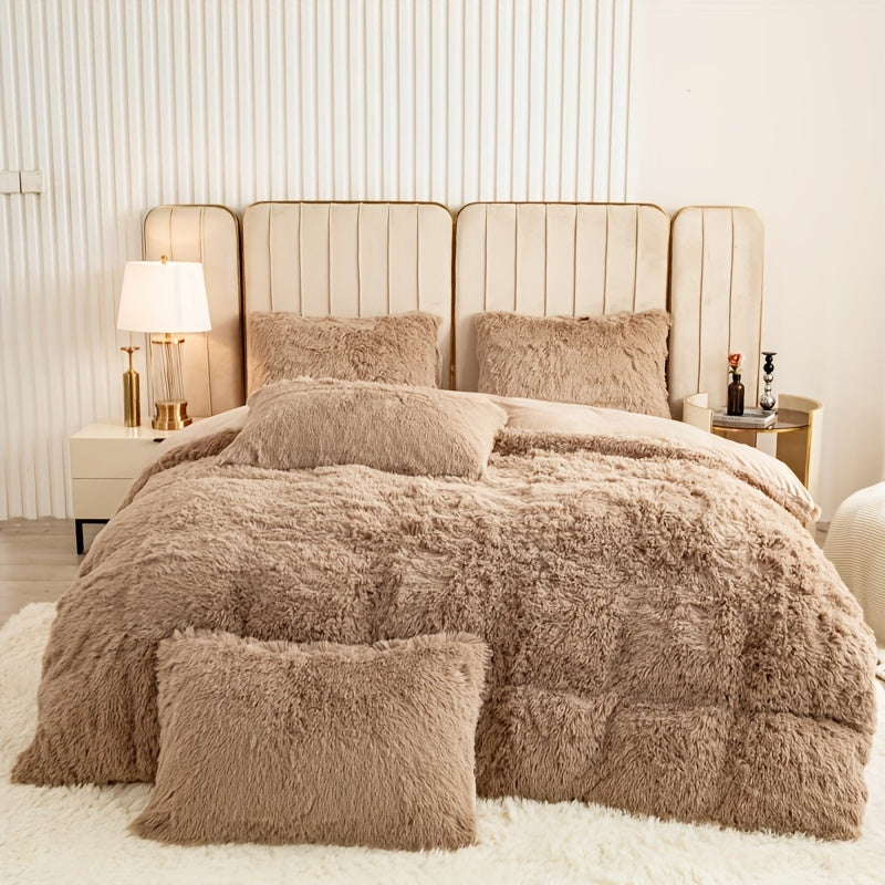 Quilt Cover Set | Wrinkle-Resistant | Soft Cozy Warmth | Polyester