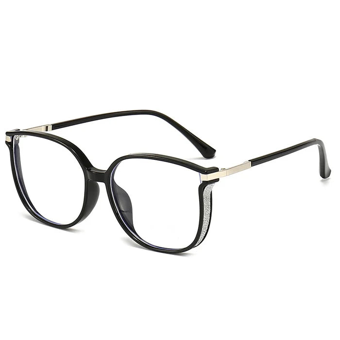 Reading Glasses for Adults | Full-Rim Rectangular Frame | Plastic Front & Metal Temples | Comfortable All-Day Wear