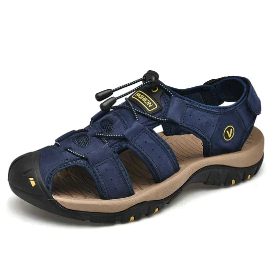 Men's Outdoor Sandals | Orthopedic Support & Adjustable Straps | Breathable Materials | Pain Relief