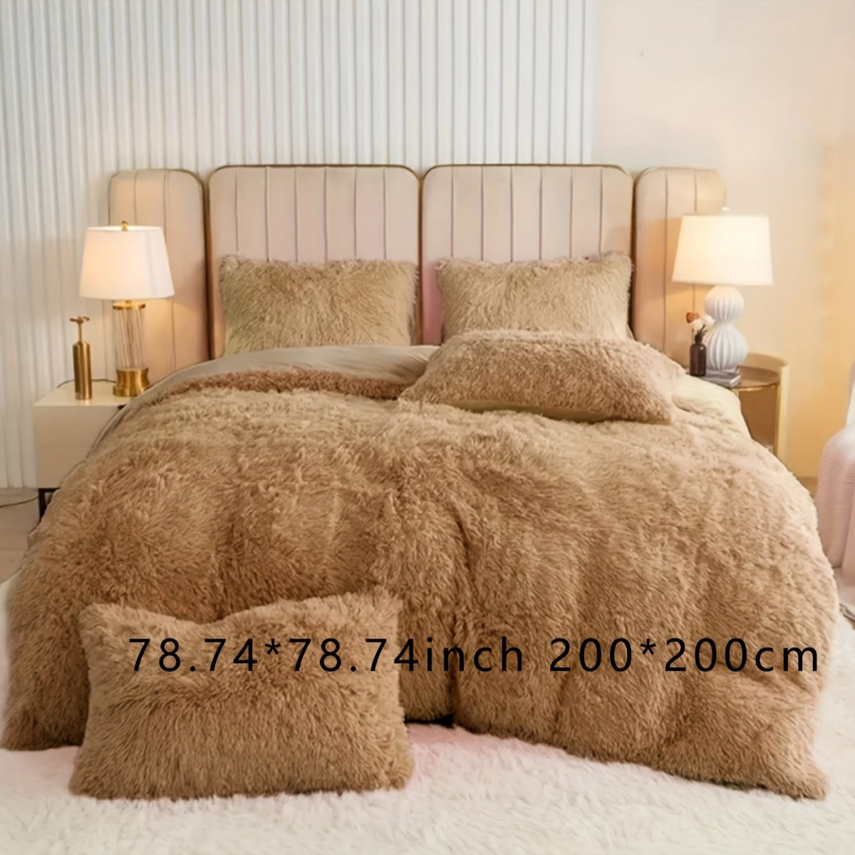Quilt Cover Set | Plush Fabric | Ultra-Soft Cozy Comfort | Polyester