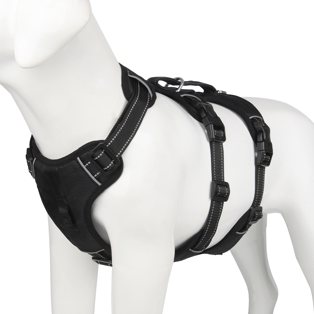 SafeStride Reflective Dog Harness for Secure and Easy Walks