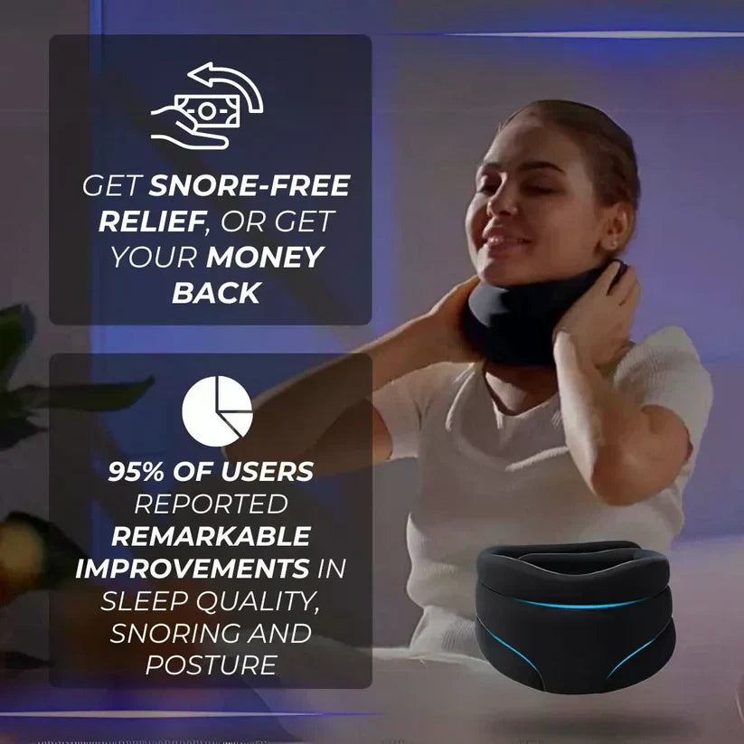 Sleep Harmony Neck Support Pillow | Breathe Better, Sleep Deeper