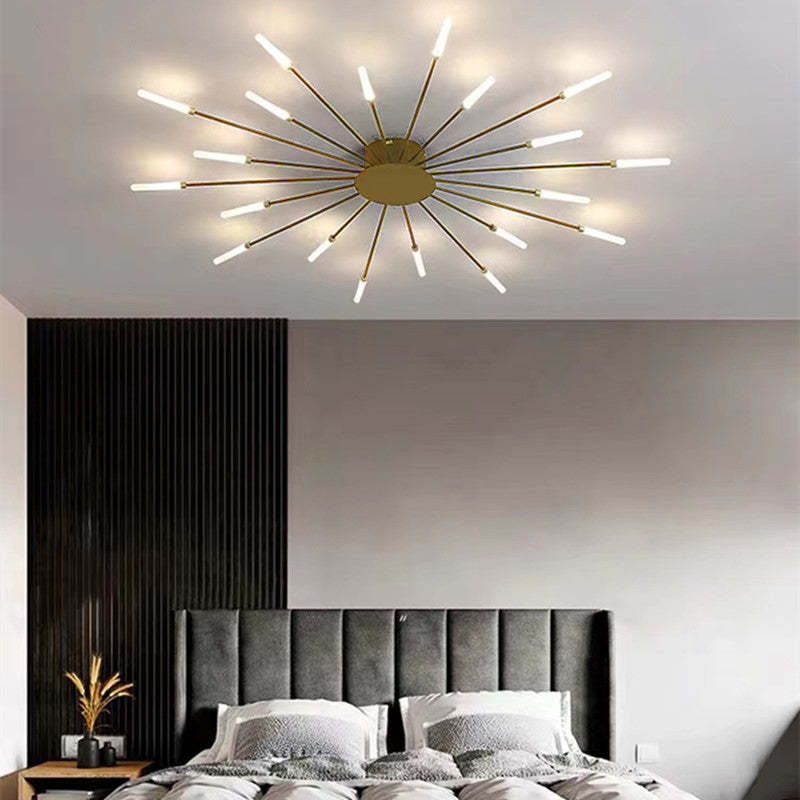 AuraGlow Modern Ceiling Light for Cozy Living Spaces
